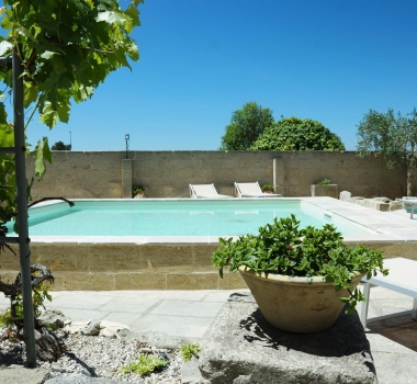 La nuova Piscina in Masseria